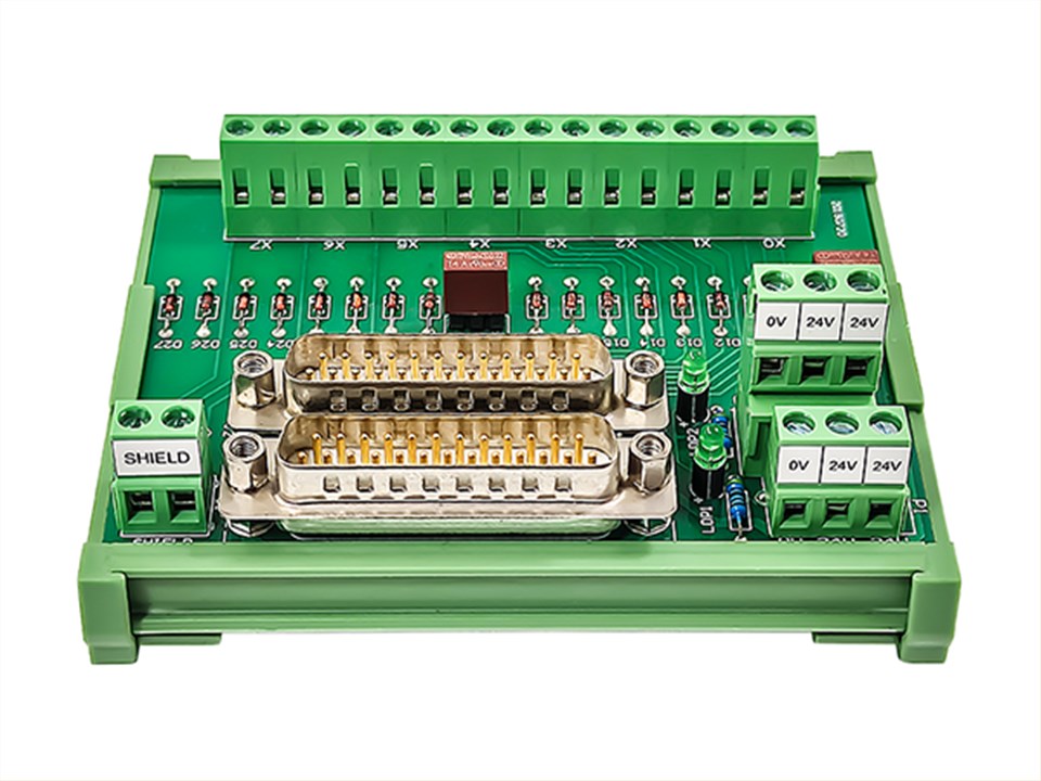8路模拟量带Hard冗余输出模组（SMD-8AOH-Red）