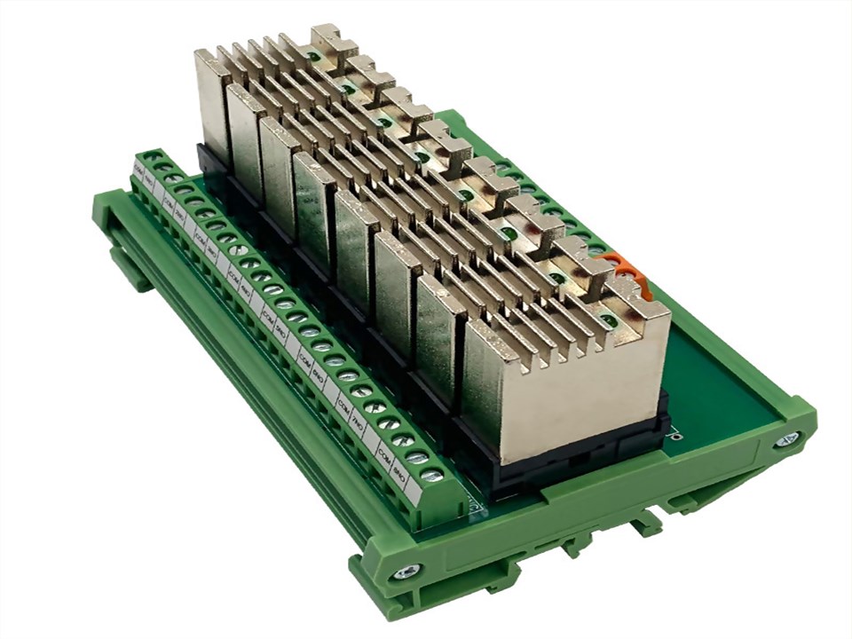 DC控制DC固态继电器模组 (SMD-8DO-1NO-605DD)