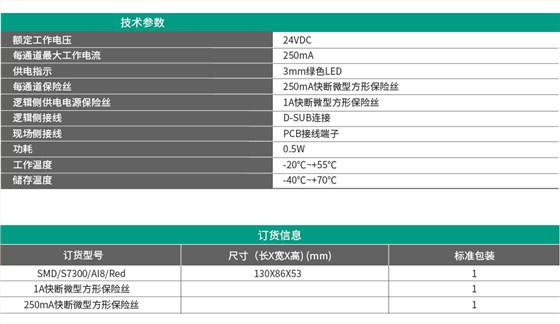 西门子-S7300 AI8 RED