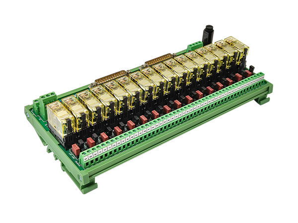 16路带冗余继电器输入模组（SMD-16DI/R/Red）